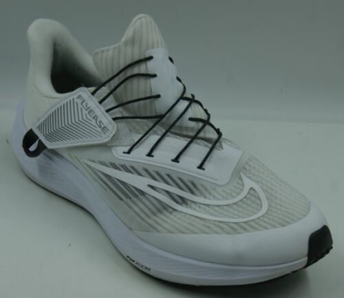 Nike Men's Air Zoom Pegasus FlyEase Sneakers White Running Shoes Sz 10.5