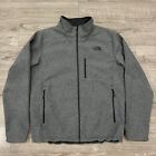 The North Face Apex Windwall Jacket Full Zip Mens Large Gray