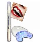 LED Teeth Whitening Accelerator Light UV Dental Bleaching 44% Gel Pen KIT