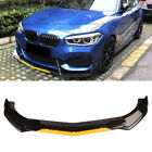 For BMW 118i 120i 128i Series Front Bumper Lip Spoiler Splitter Black Yellow (For: More than one vehicle)