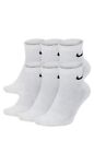Nike Unisex Men Women Everyday Cushioned Dri-Fit Ankle Socks L - 3pack