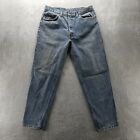 VTG Levis Jeans Mens 34x30* Blue 550 Relaxed Tapered Made in USA 80s Denim