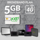 Jolt Mobile  AT&T Data SIM Card | 5GB WiFi MiFi Router 5G 4G LTE Broadband | IoT