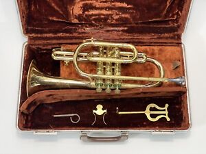 Vintage 1950 OLDS Brass Trumpet With Hard Case AS IS