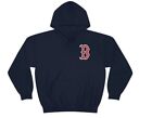 Boston Red Sox  heavy blend Hoodie sweatshirt raised soft logo