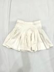 Altar’d State Off White / Cream Mini Pleated Stretchy Skirt Size Medium