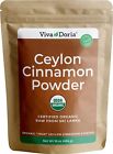 Viva Doria Organic Ceylon Cinnamon Powder, 16 Oz (1 lb)