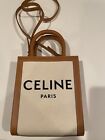 Celine Cabas Vertical Mini Natural Tan, Crossbody Bag - New