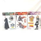 Harry Potter Wall Art Decal Sets Lot of 3 Characters Hogwarts Houses Quidditch