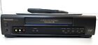 Panasonic PV-7451 4 Head Hi Fi  VCR  Plus+ VHS Player Recorder W/remote+Manual