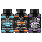Testosterone Booster Trio Supplement Pills with Nitric Oxide and Tribulus (3PK)