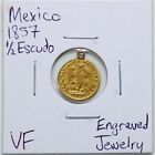 Mexico 1857-Mo GF 1/2 Escudo with VF Detail #BH01246 KM# 378.5