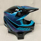 Bell Moto-9S Flex Motocross MX Helmet Sprite Gloss Black / Blue Large L *NEW*