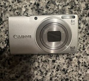 New ListingCanon PowerShot A4000 IS 16.0MP Digital Camera - Silver