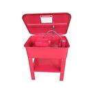20 Gallon Auto Parts Tools Cleaner Washer Tank Cabinet With Electric Pump 20Gal