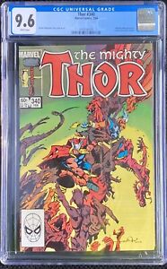 Thor # 340 1984 CGC 9.6 ~ White Pages