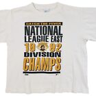 Vintage Pittsburgh Pirates Shirt Kids 10-12 Division Champs 1992 MLB NL East