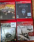 Lot of 4 PlayStation 3 PS3 Games “Greatest Hits” Bundle w/Manuals -NOT TESTED