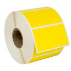ZEBRA 2.25 x 1.25 YELLOW Color Direct Thermal Labels  1 Roll LP2824 ZP450 LP2844