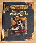 Dungeons & Dragons Magic Item Compendium RPG d20 System NM 1st Printing