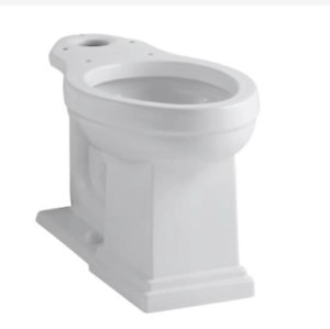 (6) NEW Wholesale Bathroom Toilets Pallet Lot. Kohler 4799-0 Bowl Only. New.