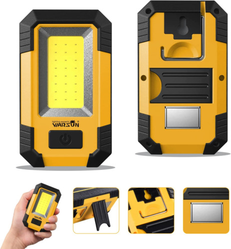 WARSUN Led Work Lights Rechargeable Magnetic Mechanic Light Portable Worklight f