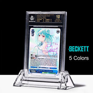 BGS Acrylic Stand Clear / Color For Graded Card Display / Slab Holder