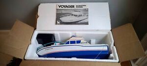 SHINSEI RC Radio Control Voyager Cabin Cruiser Never Run Vintage 1980's In Box
