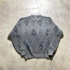 Vintage Made In Italy Kennington Wool / Acrylic Geometric Sweater Men’s Size Xl