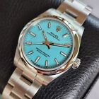 2023 ROLEX OYSTER PERPETUAL 31 277200 TIFFANY TURQUOISE BLUE NOVELTY B&P