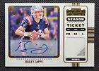 New Listing2022 Panini Contenders Bailey Zappe Variation Rookie Ticket Patch Auto PATRIOTS