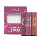 Mars Matte Box Set of 3 Lipsticks 3x3.2 gm - 02 Peaches & Nudes Free Shipping