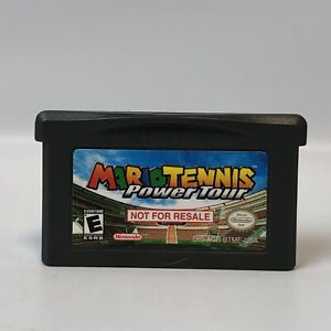 Mario Tennis Power Tour Not For Resale (Nintendo Game Boy Advance) GBA Working