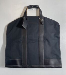 Coach Travel Garment  Bag Leather Straps And Trimmings