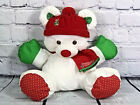 vtg 1991 Fisher Price Puffalump Christmas bear now a vtg collectable