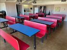 30 restaurant/Cafeteria laminated formica booths in very clean condition