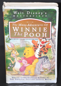New ListingThe Many Adventures of Winnie the Pooh (1996, VHS) Walt Disney's Masterpiece