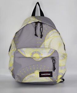A8 NEW EASTPAK X MARVEL Gray Yellow Printed Padded Built To Resist Backpack Bag