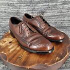 Florsheim Men's 30856 Brown Leather Wingtip Oxford Dress SHoes Size 9.5