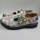 DR. MARTENS 8065 FLORAL MASH UP LEATHER MARY JANE Women's Size 9