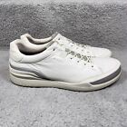 Ecco Biom Hybrid Mens Size 45 US 11-11.5 Spikeless Golf Shoes White Yak Leather