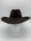 Resistol Western XX Cowboy Hat 2X Premium Wool Felt Size 6 7/8 Brown Vintage USA