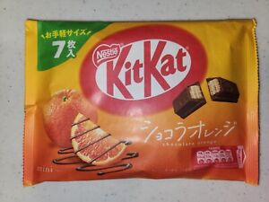 Japanese KitKat Edition Chocolate Orange Candy 