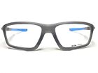 NEW Oakley Crosslink Zero OX8076-0156 Mens Satin Grey Smoke Eyeglasses Frames 56