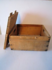 New ListingAntique Wooden Farm Egg Crate Box w/ Cover Vintage Primitive Decor