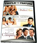 TRIPLE FEATURE THE PERFECT MAN, HEAD OVER HEELS, IN GOOD COMPANY 3 MOVIES 2 DVD