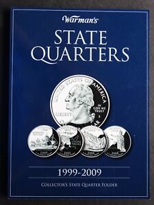 Warman's State Quarters Quarter Coin 1999-2009 Folder Album Book