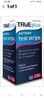 Trueplus Ketone Test Strips 50ea.  Exp2024
