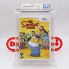 Nintendo Wii THE SIMPSONS GAME - WATA GRADED 9.2 A! NEW & Factory Sealed!