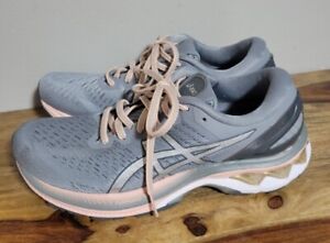 Asics Womens Gel Kayano 27 1012A649 Gray Running Shoes Sneakers Size 9 Used
